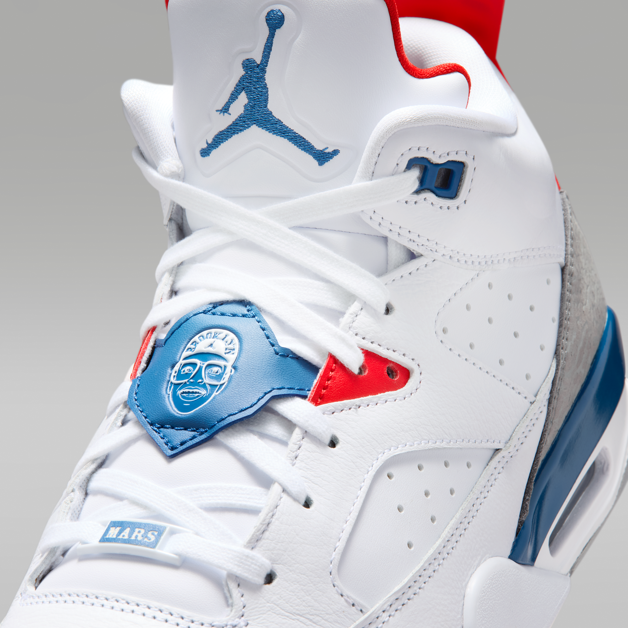 Jordan Son of Mars Low - Λευκό/Varsity Red/Light Smoke Grey/True Blue - 7