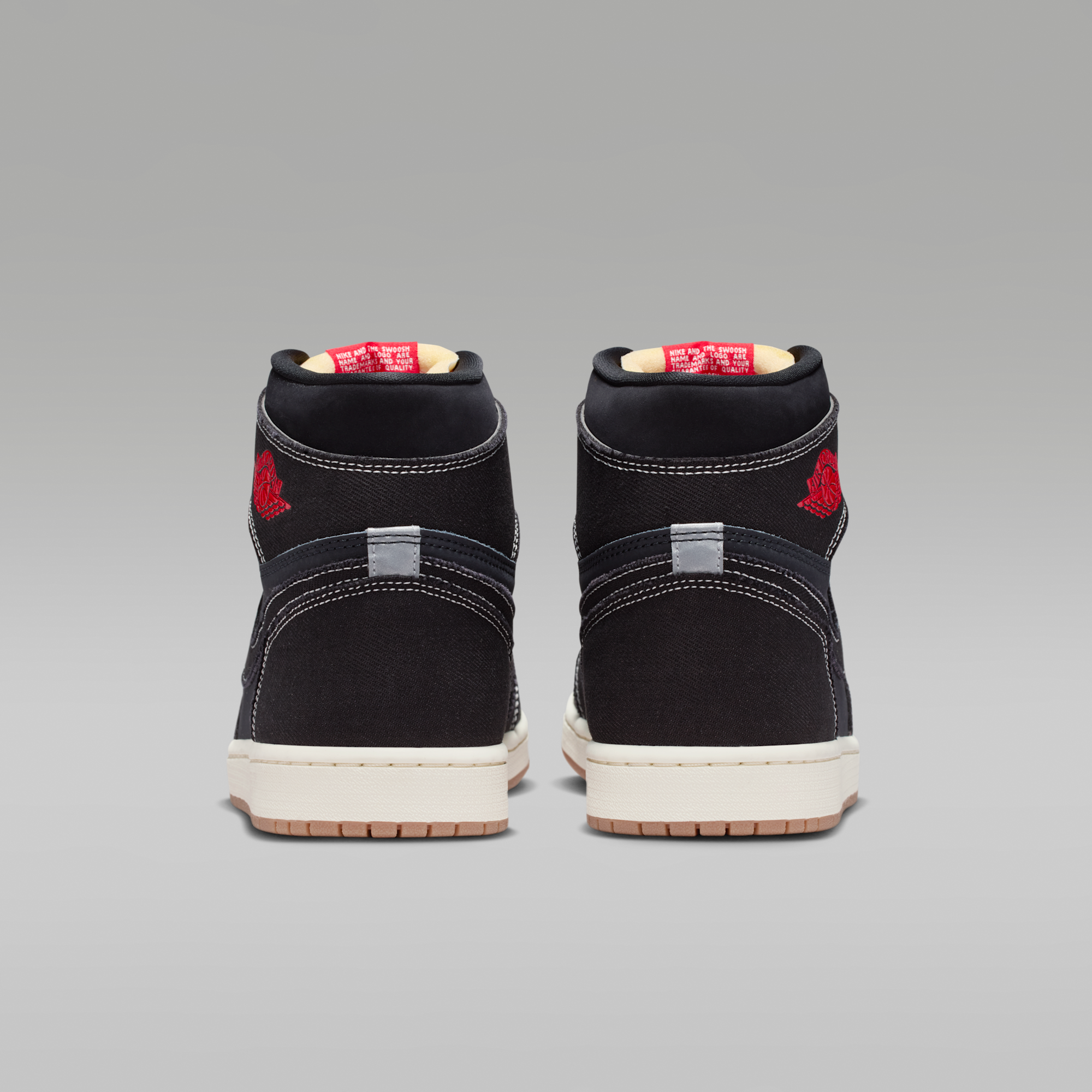 Air Jordan 1 Retro High OG Flight Club - Μαύρο/Sail/Gum Medium Brown/University Red - 6