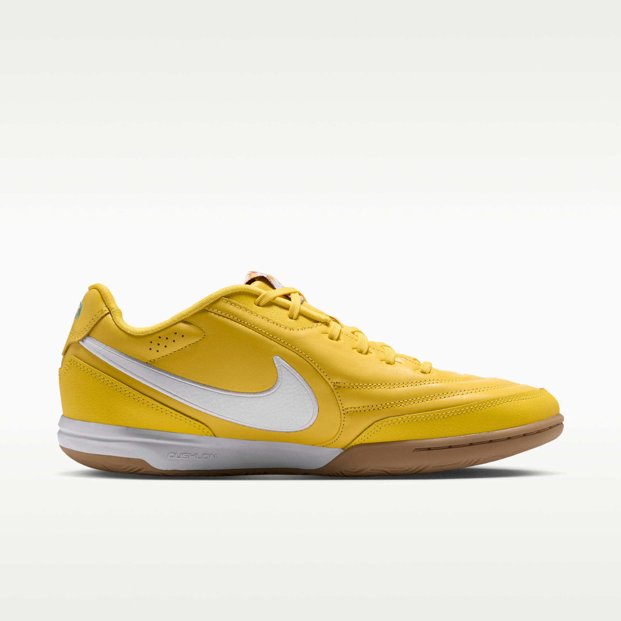 Nike Tiempo Streetgato "Joga Bonito" - Chrome Yellow/Gum Medium Brown/Λευκό - 3