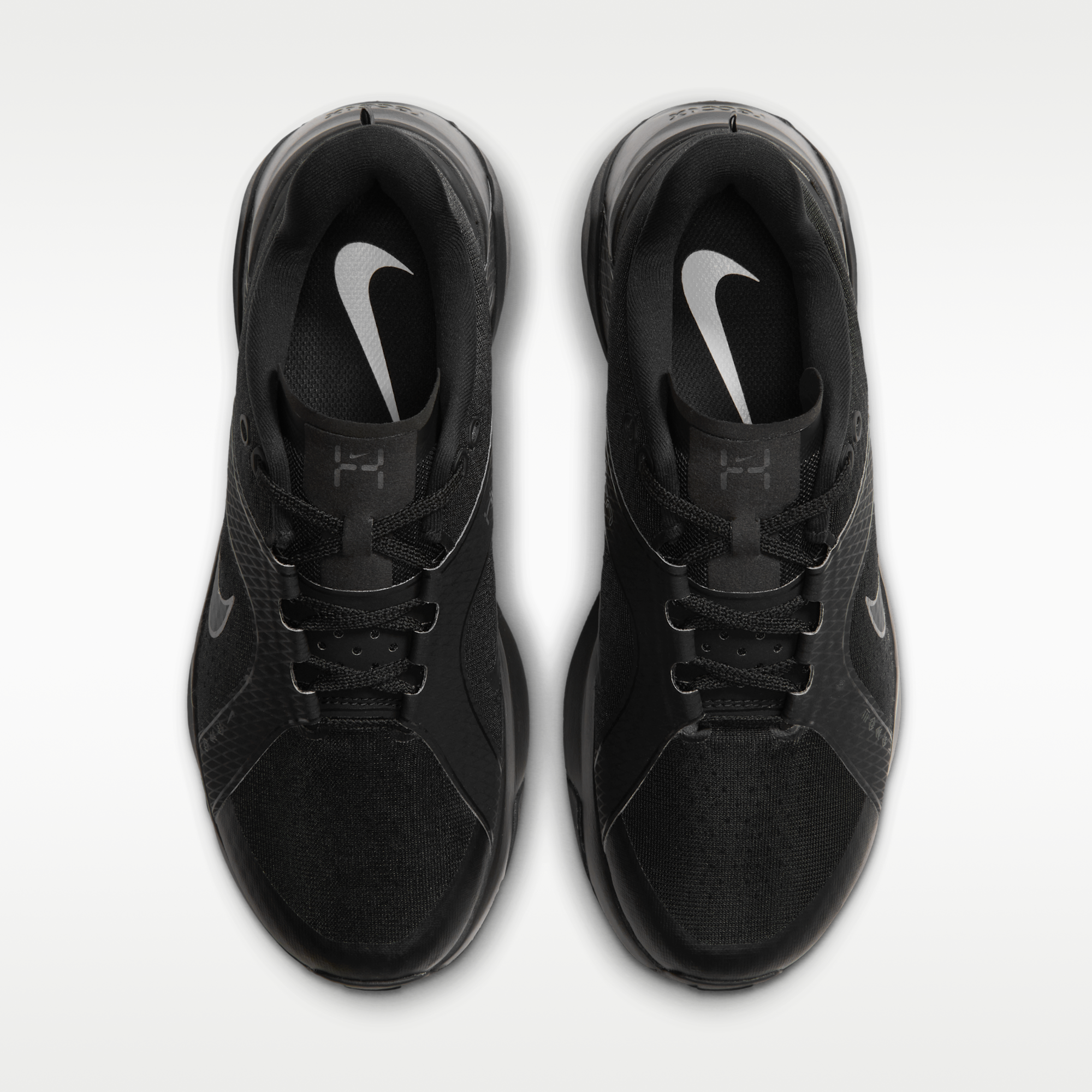 Nike Hybrid RN - Μαύρο/Anthracite/Metallic Dark Grey - 4