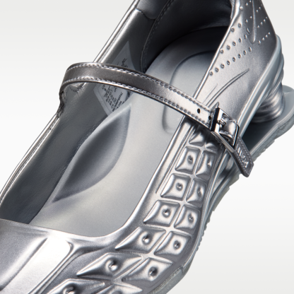 Nike Shox Z Calistra - Metallic Silver/Flat Silver/Metallic Silver - 7