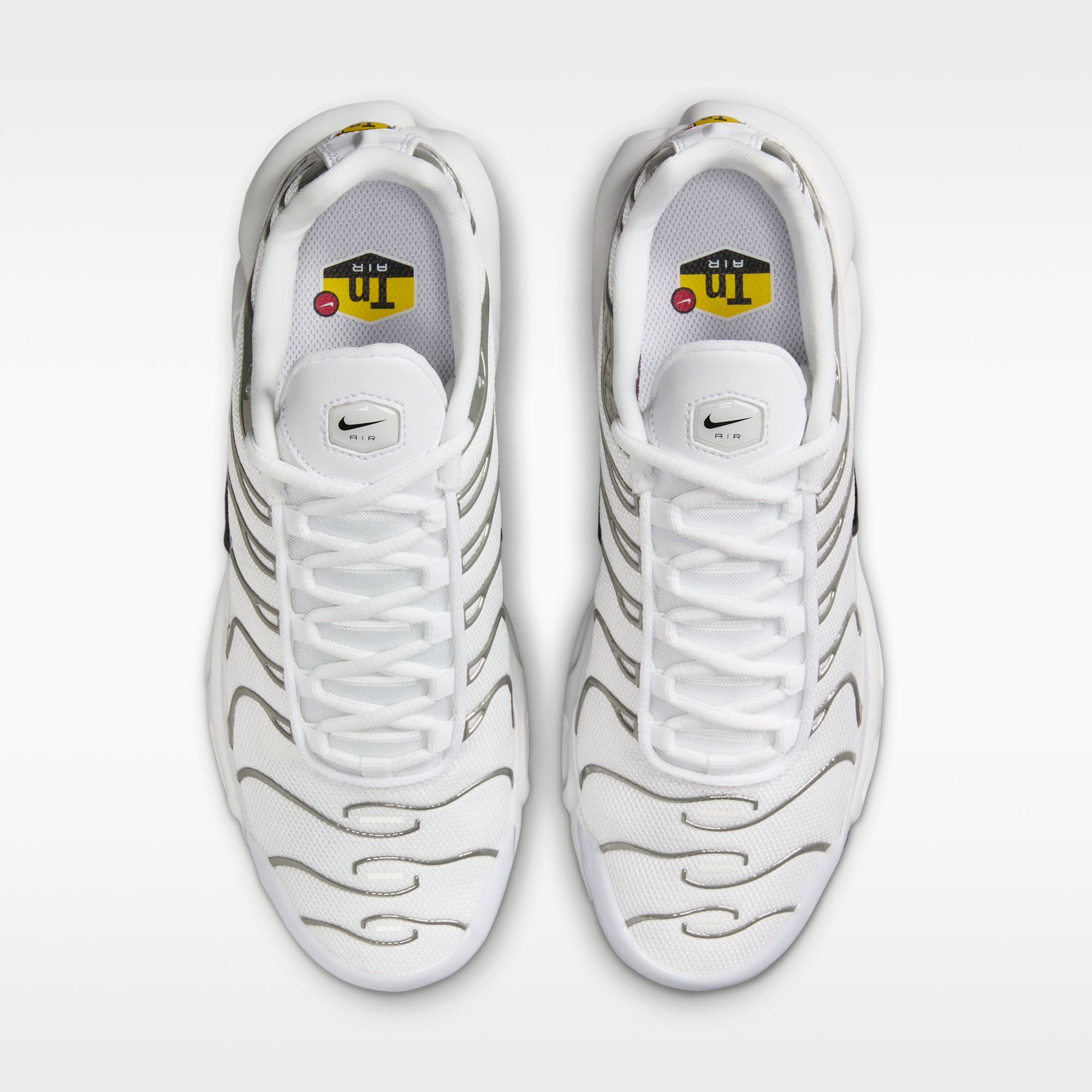 Nike Air Max Plus SE - Λευκό/Pure Platinum/Μαύρο - 4