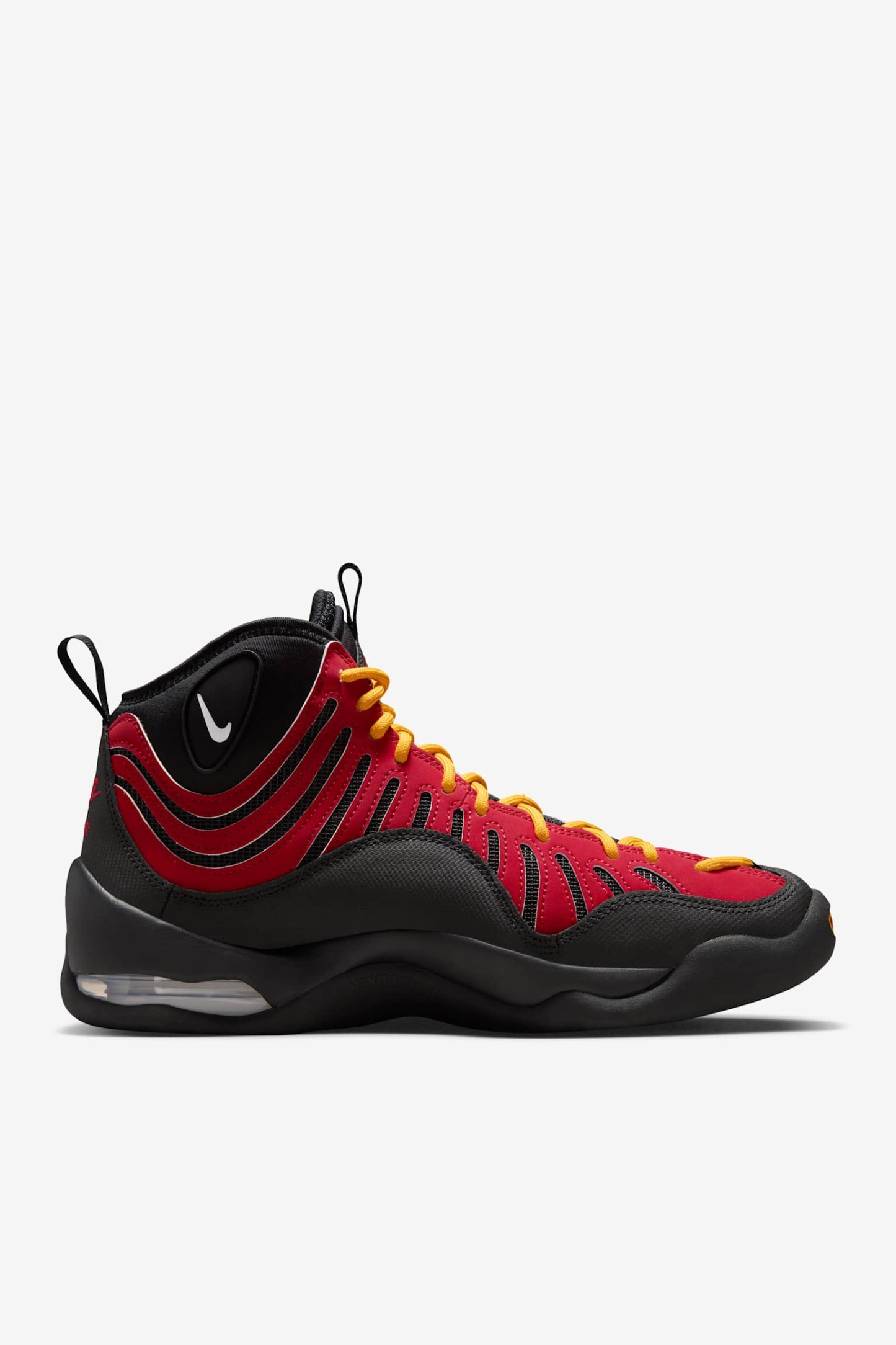 Nike Air Bakin High SP - Varsity Red/Varsity Maize/Μαύρο/Λευκό - 4