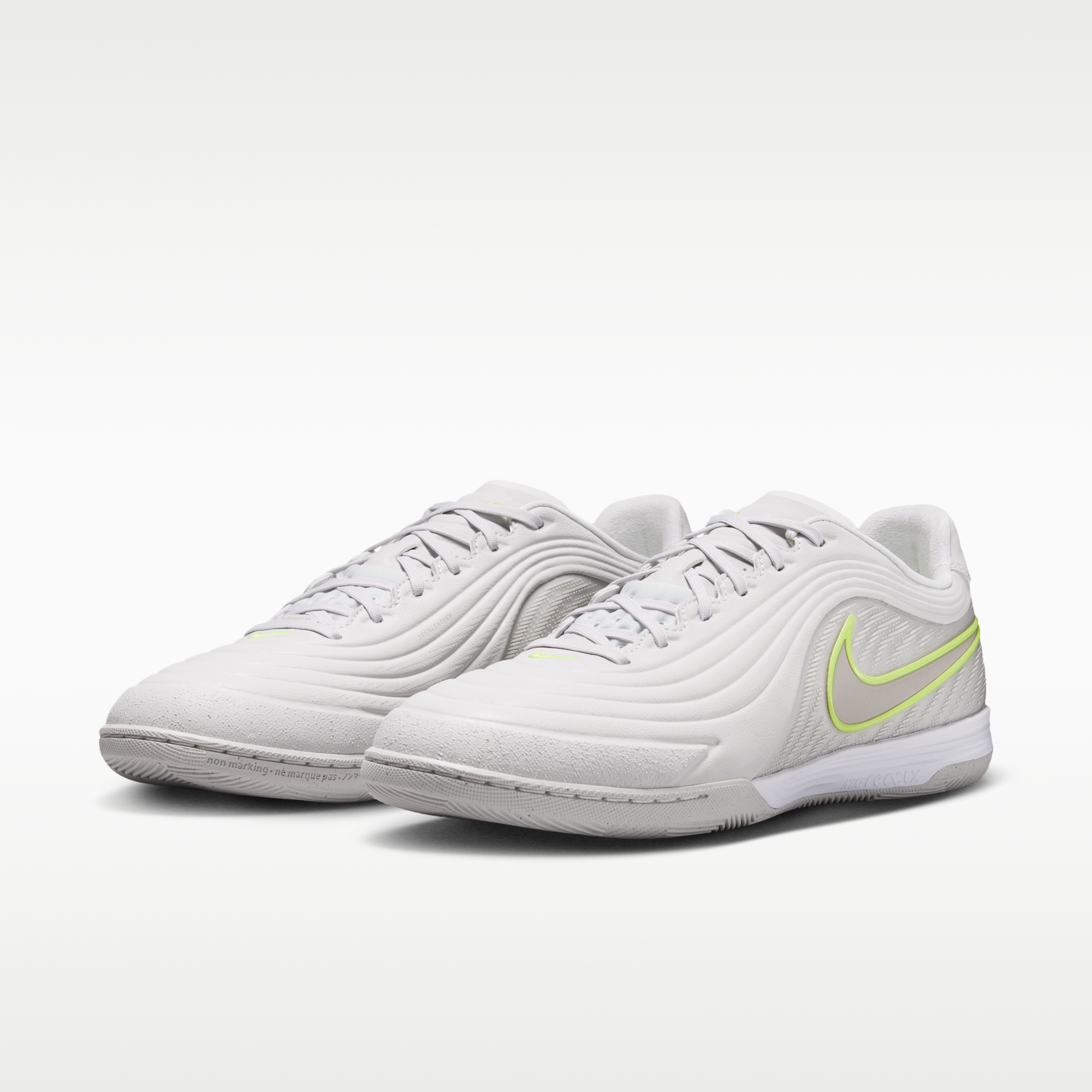 Nike Tiempo Reactgato - Vast Grey/Lemon Venom/Moon Particle - 5