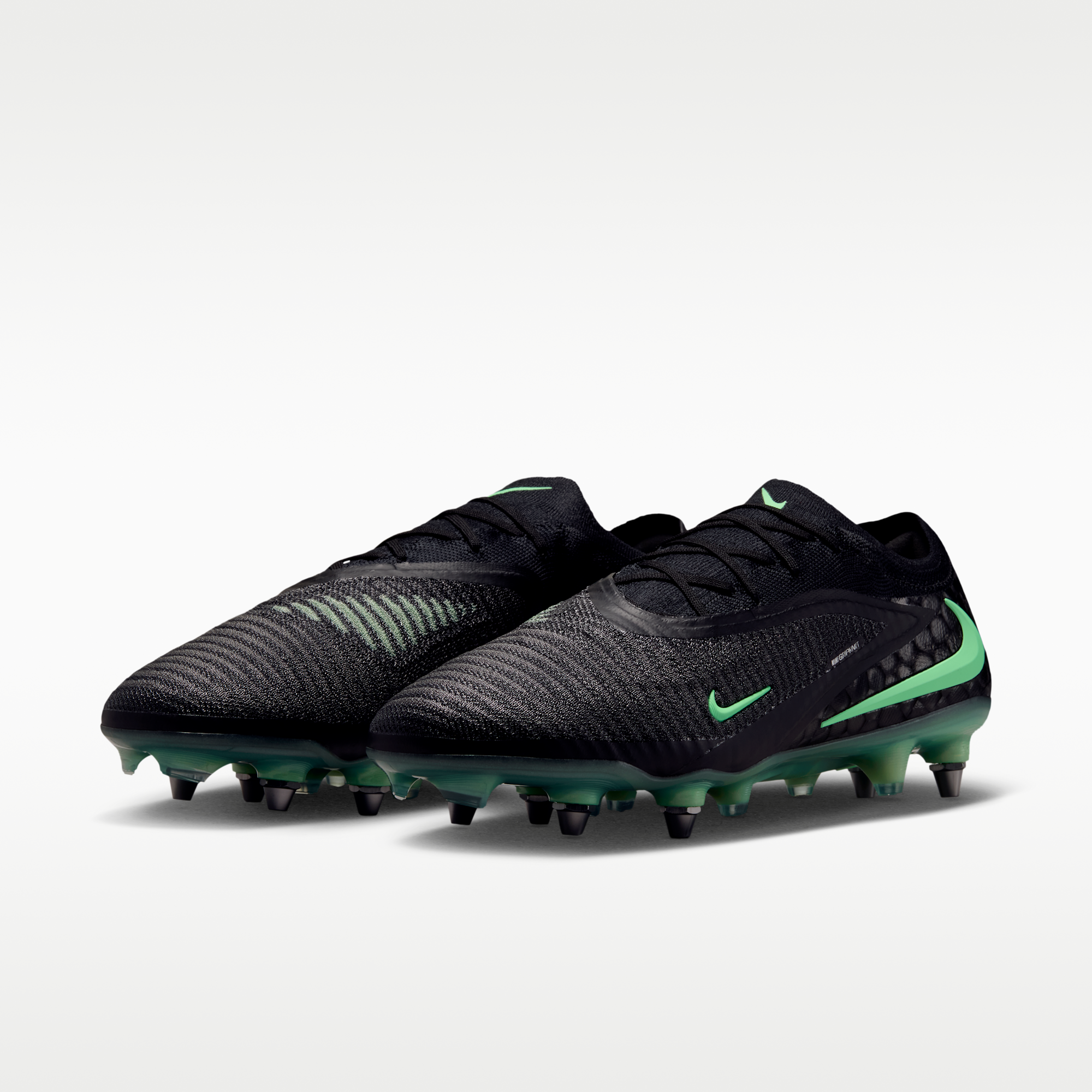 Nike Phantom 6 Low Elite - Μαύρο/Μαύρο/Illusion Green (IU8552-001) - 5