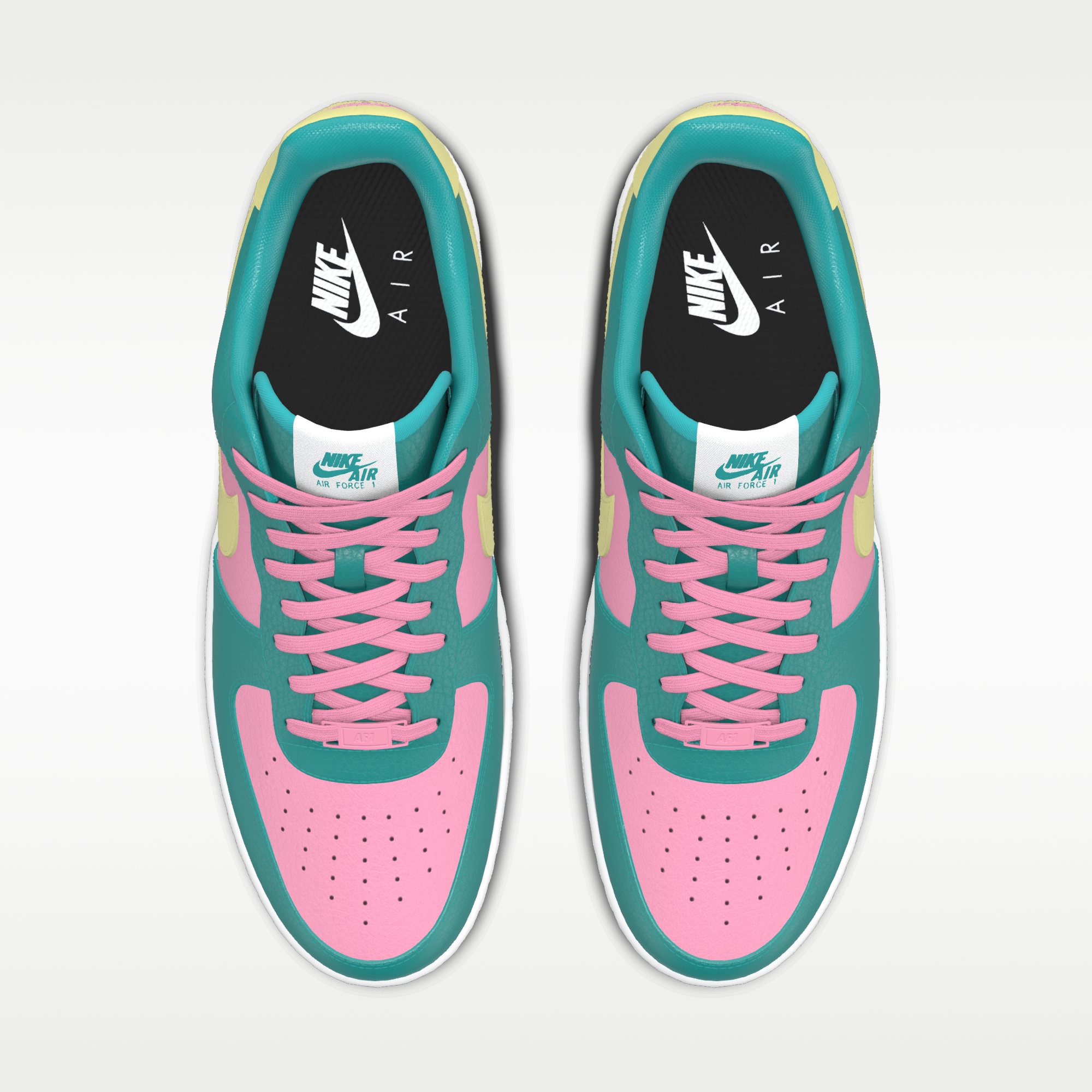 Nike Air Force 1 Low By You - Πολύχρωμο/Πολύχρωμο/Πολύχρωμο (2805285795) - 4
