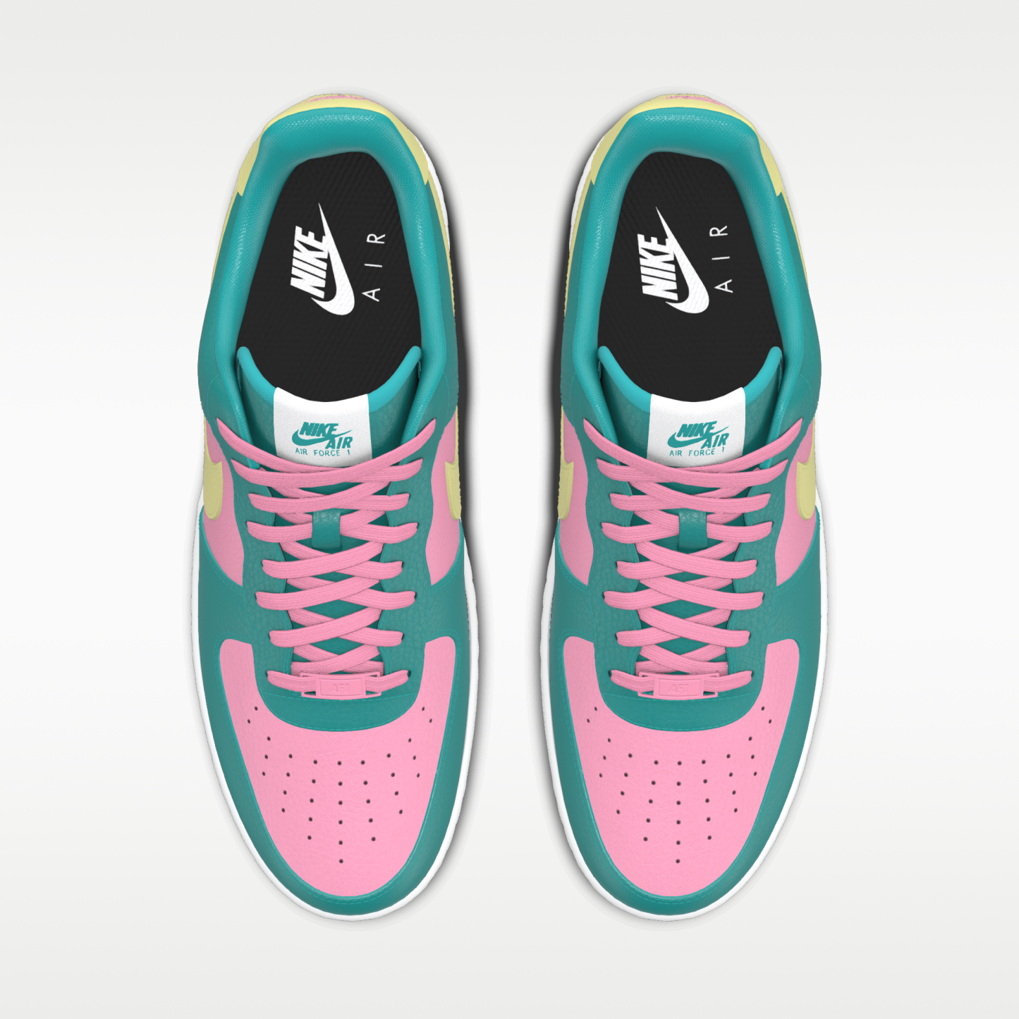 Nike Air Force 1 Low By You - Πολύχρωμο/Πολύχρωμο/Πολύχρωμο (2805285795) - 4