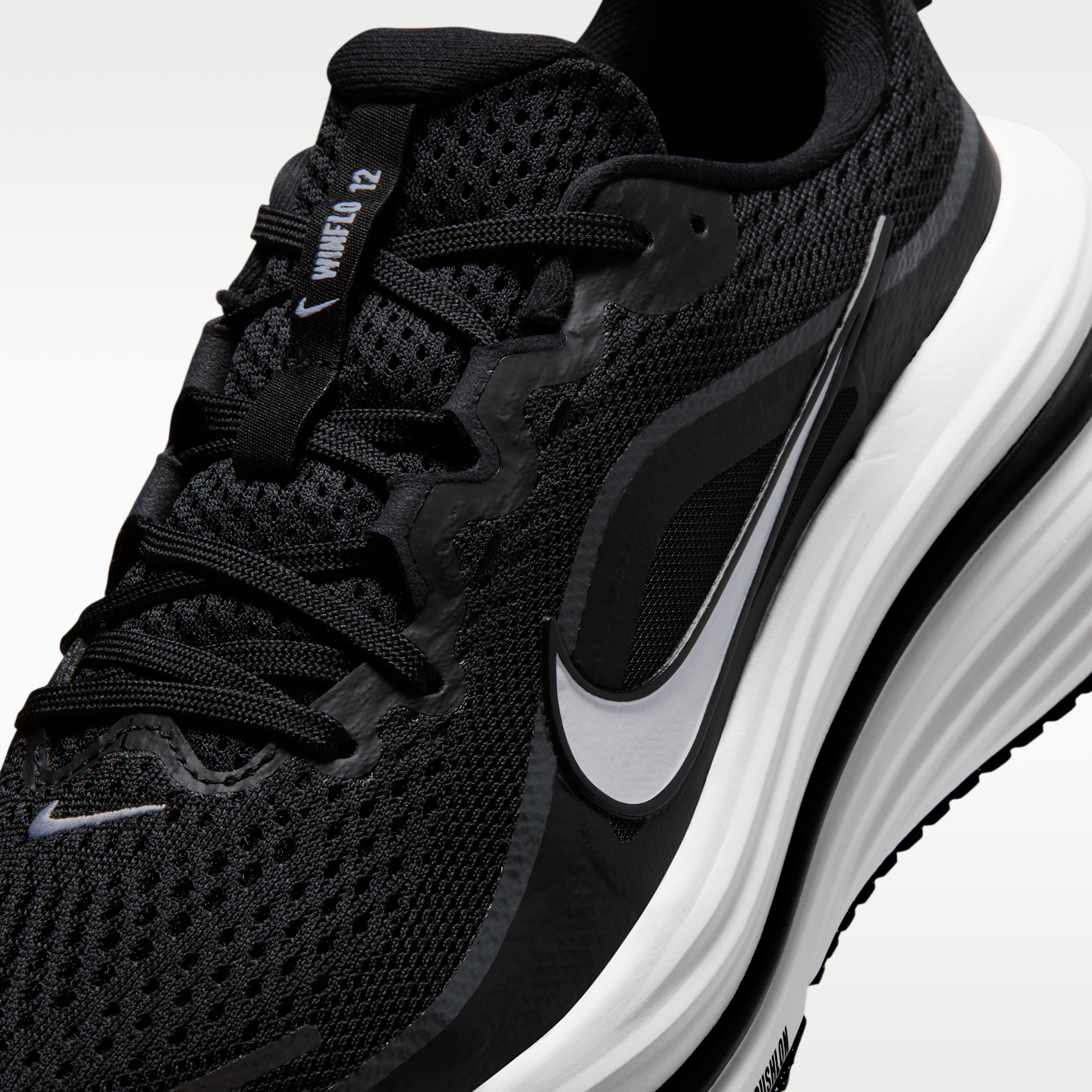 Nike Winflo 12 - Μαύρο/Dark Smoke Grey/Λευκό - 7