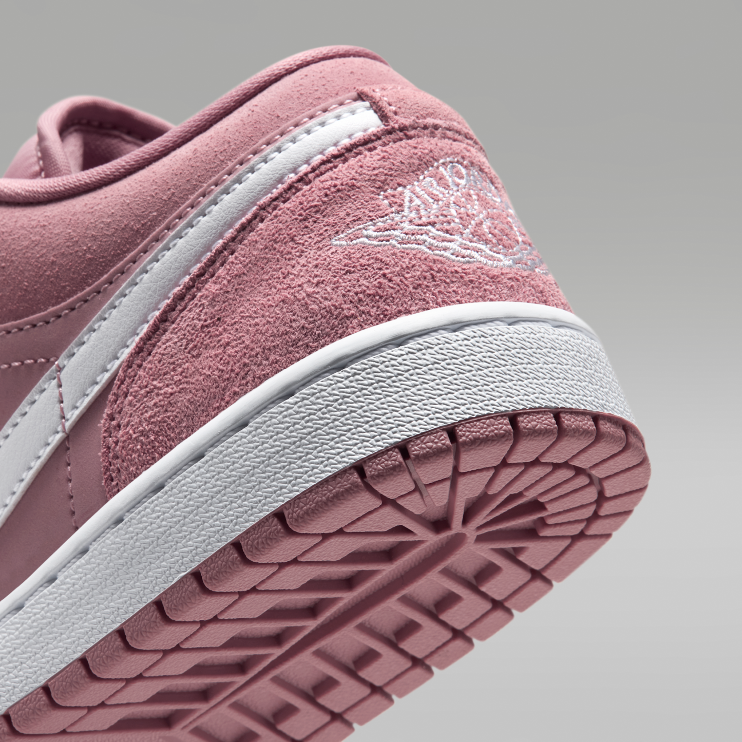 Air Jordan 1 Low - Rust Pink/Rust Pink/Λευκό - 8