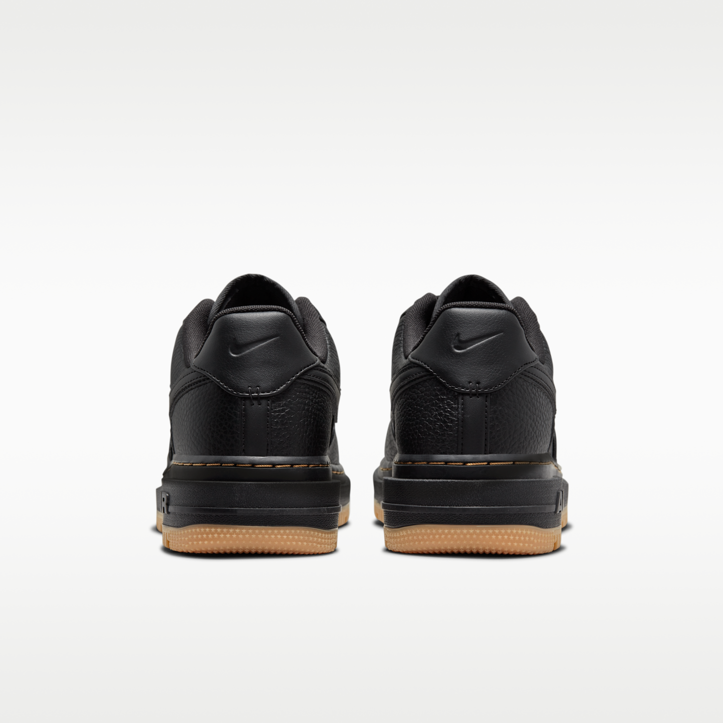 Nike Air Force 1 Luxe - Μαύρο/Bucktan/Gum Yellow/Μαύρο - 6