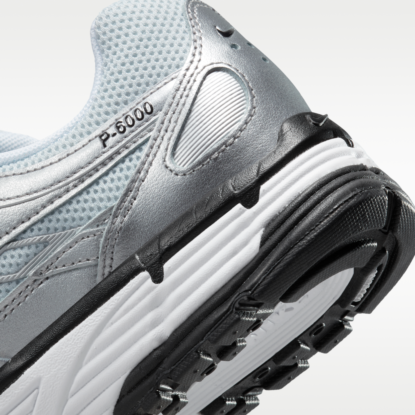 Nike P-6000 - Λευκό/Metallic Silver/Pure Platinum/Μαύρο - 8