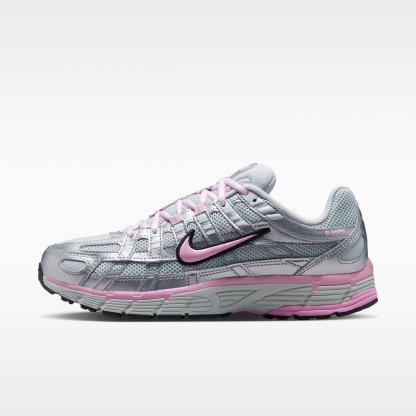 Nike P-6000 - Pure Platinum/Metallic Silver/Μαύρο/Pink Rise - 1