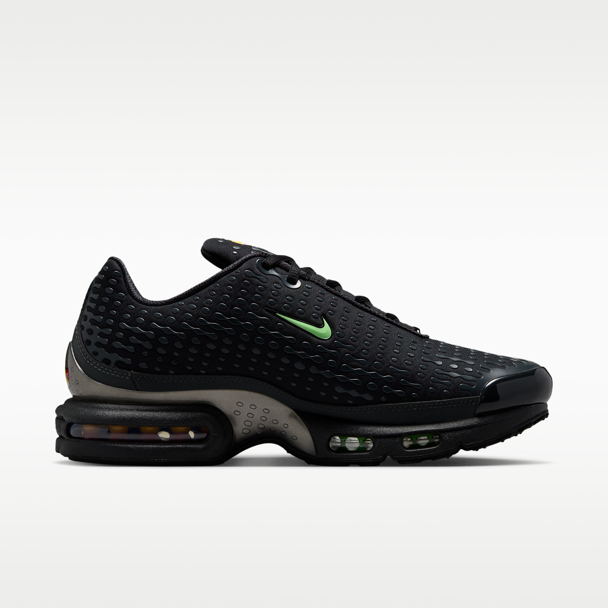 Nike Air Max Plus VII - Μαύρο/Dark Smoke Grey/Metallic Pewter/Illusion Green - 3