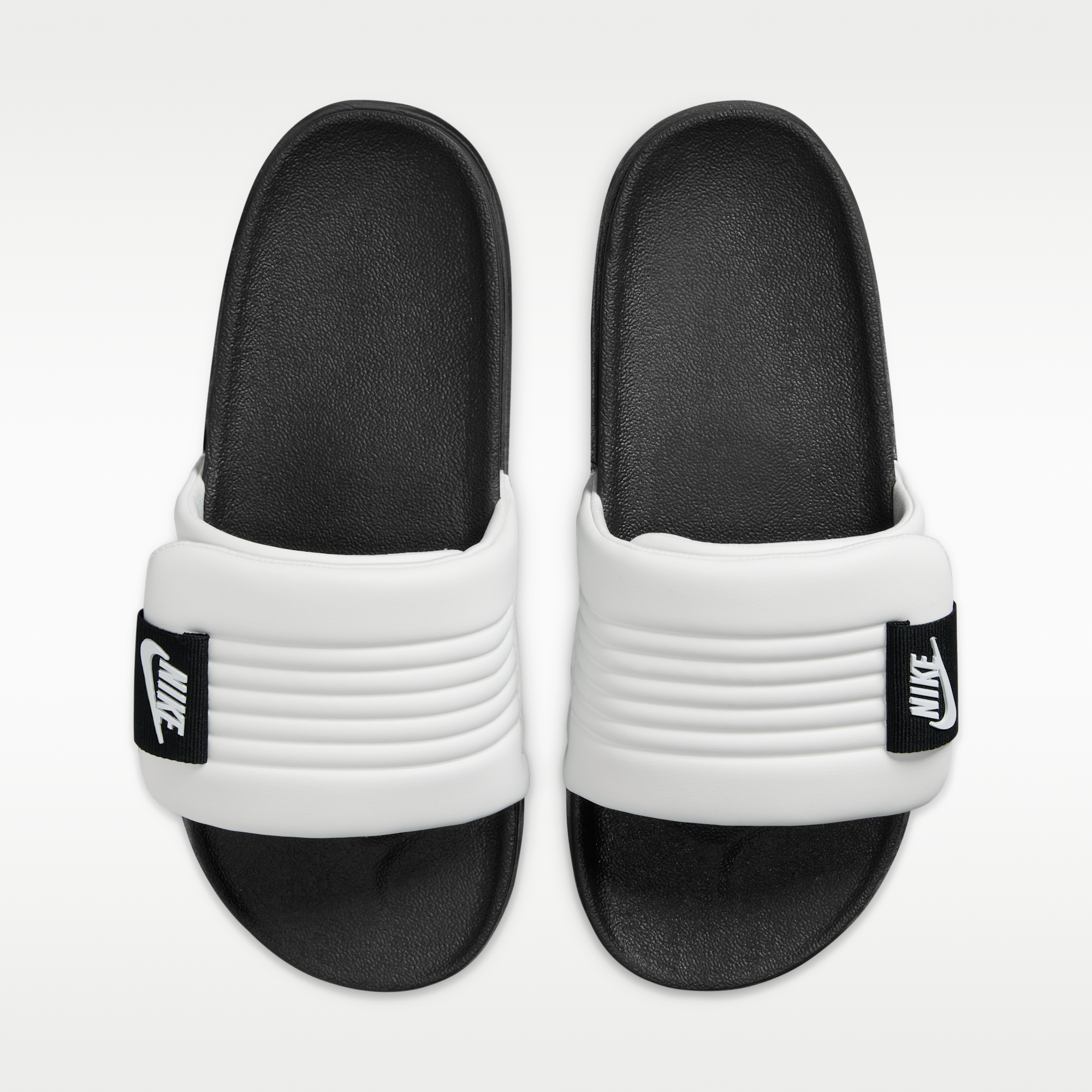 Nike Offcourt Adjust - Summit White/Μαύρο/Summit White - 5