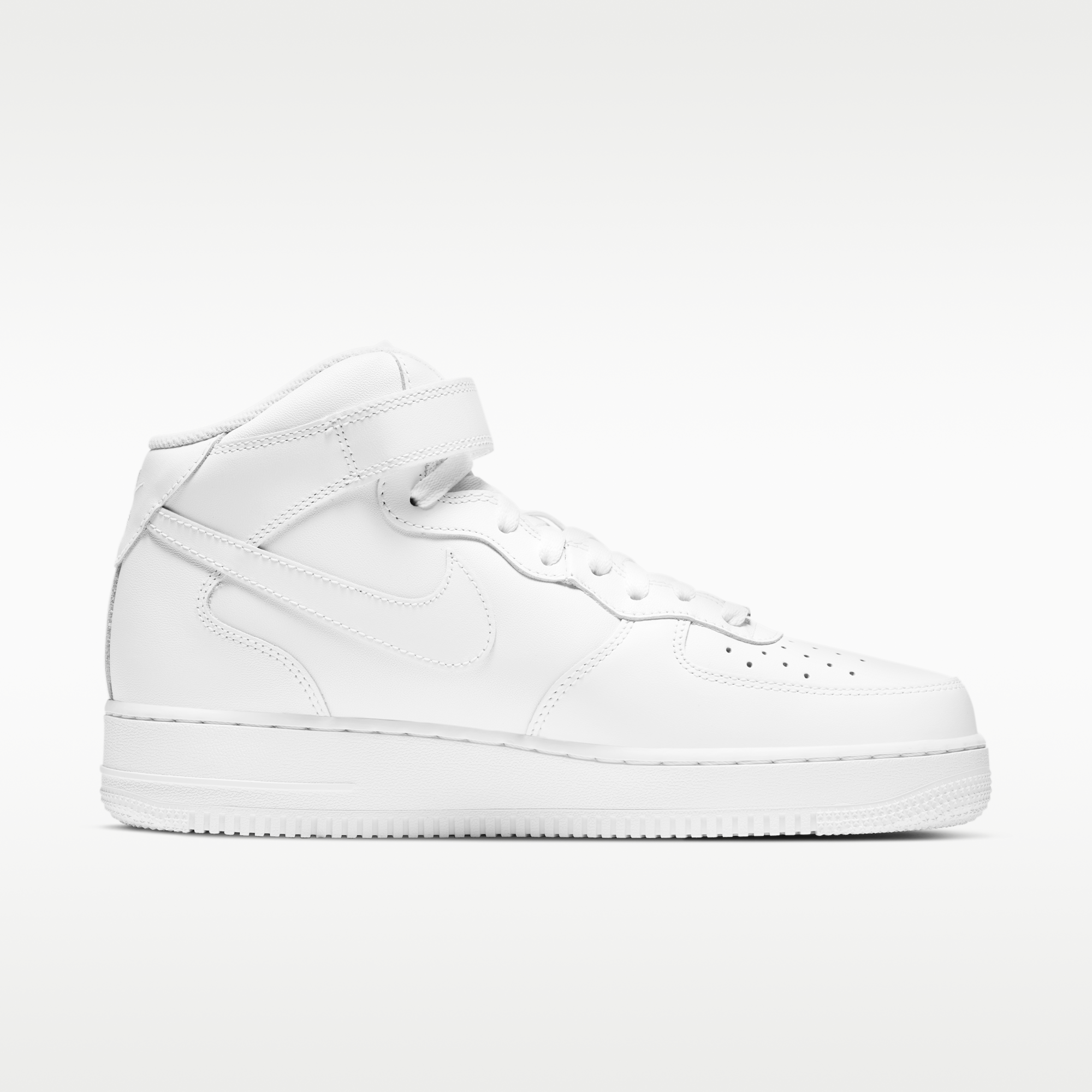 Nike Air Force 1 Mid '07 - Λευκό/Λευκό - 3