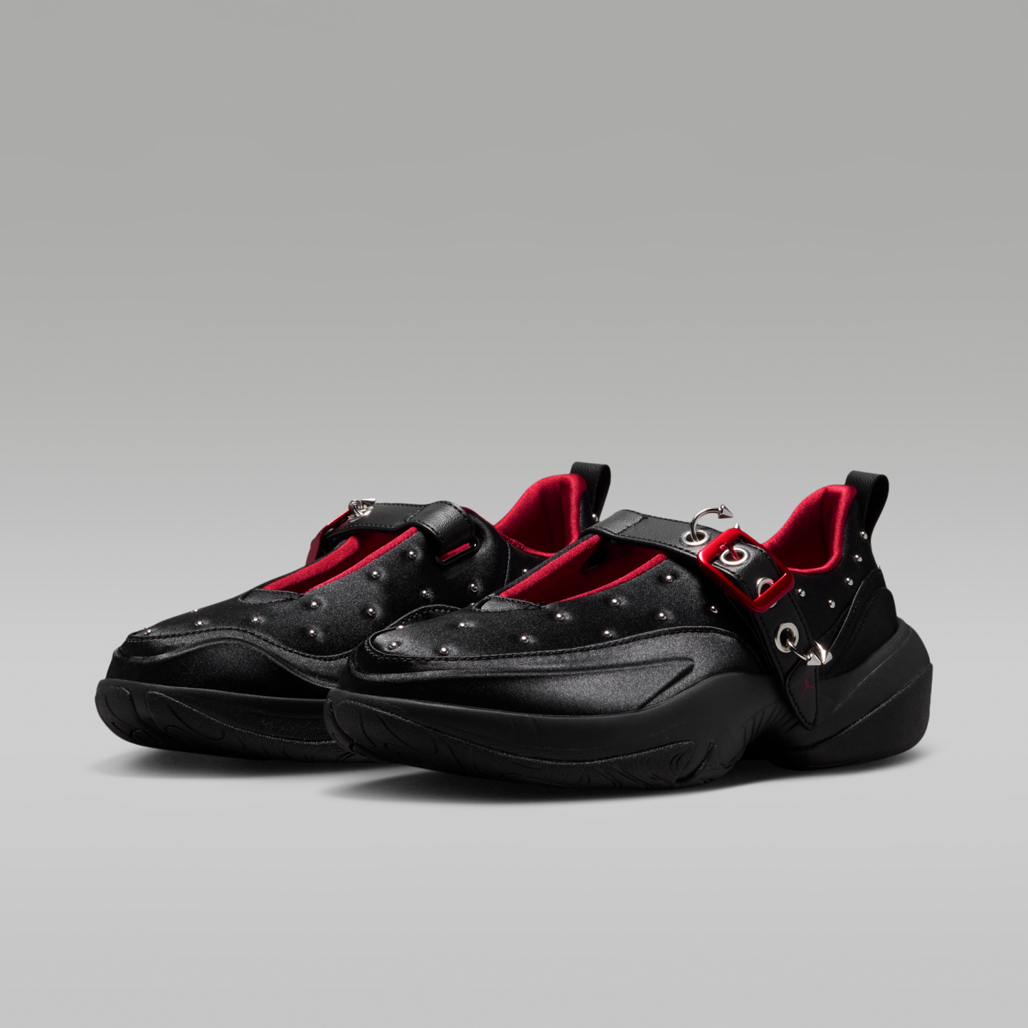 Jordan Pointe - Λευκό/Μαύρο/Metallic Silver/University Red - 5