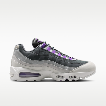 Nike Air Max 95 Big Bubble "OG" - Photon Dust/Dark Grey/Grey Fog/Bright Violet - 3