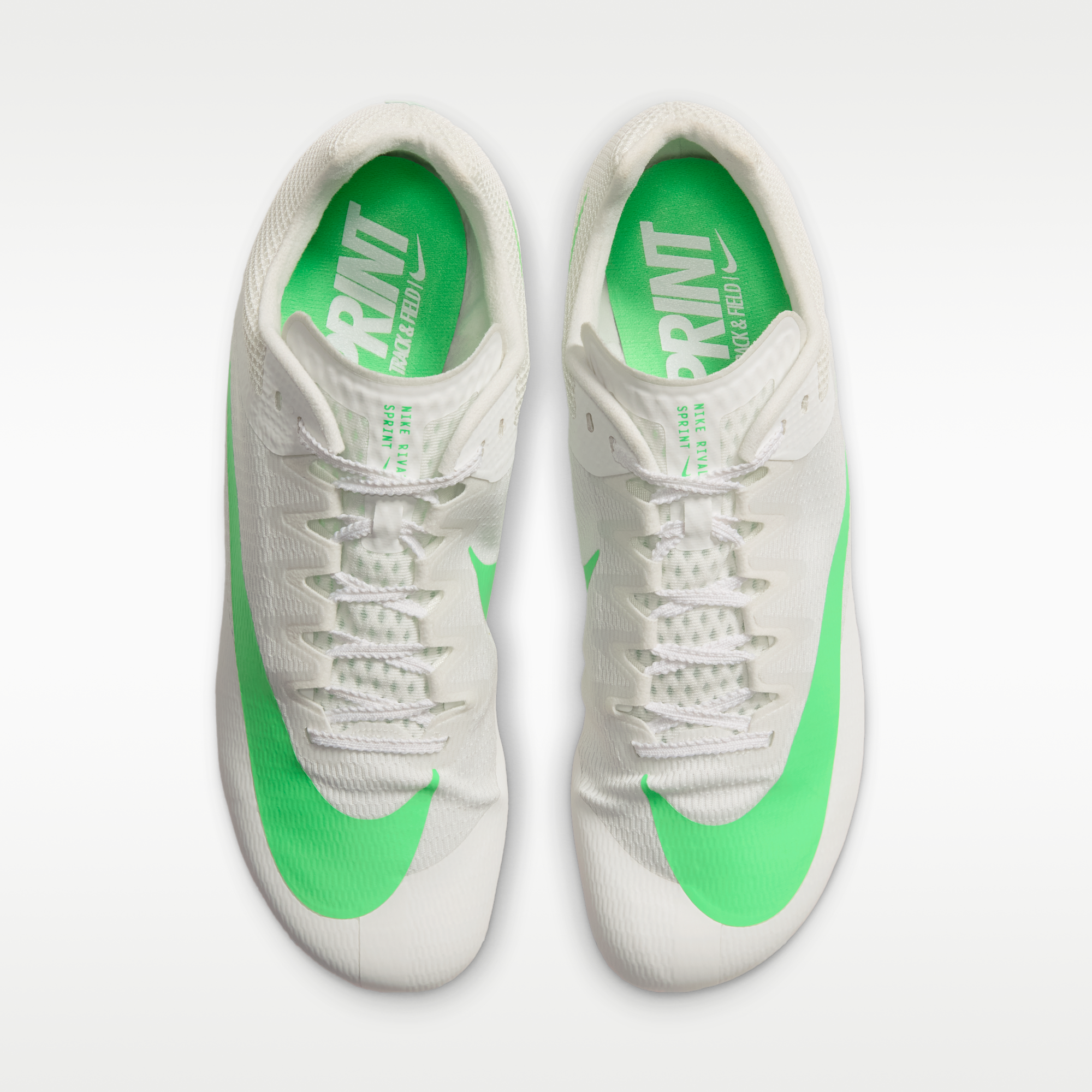 Nike Zoom Rival Sprint - Summit White/Atomic Pink/Aluminum/Electro Green - 4