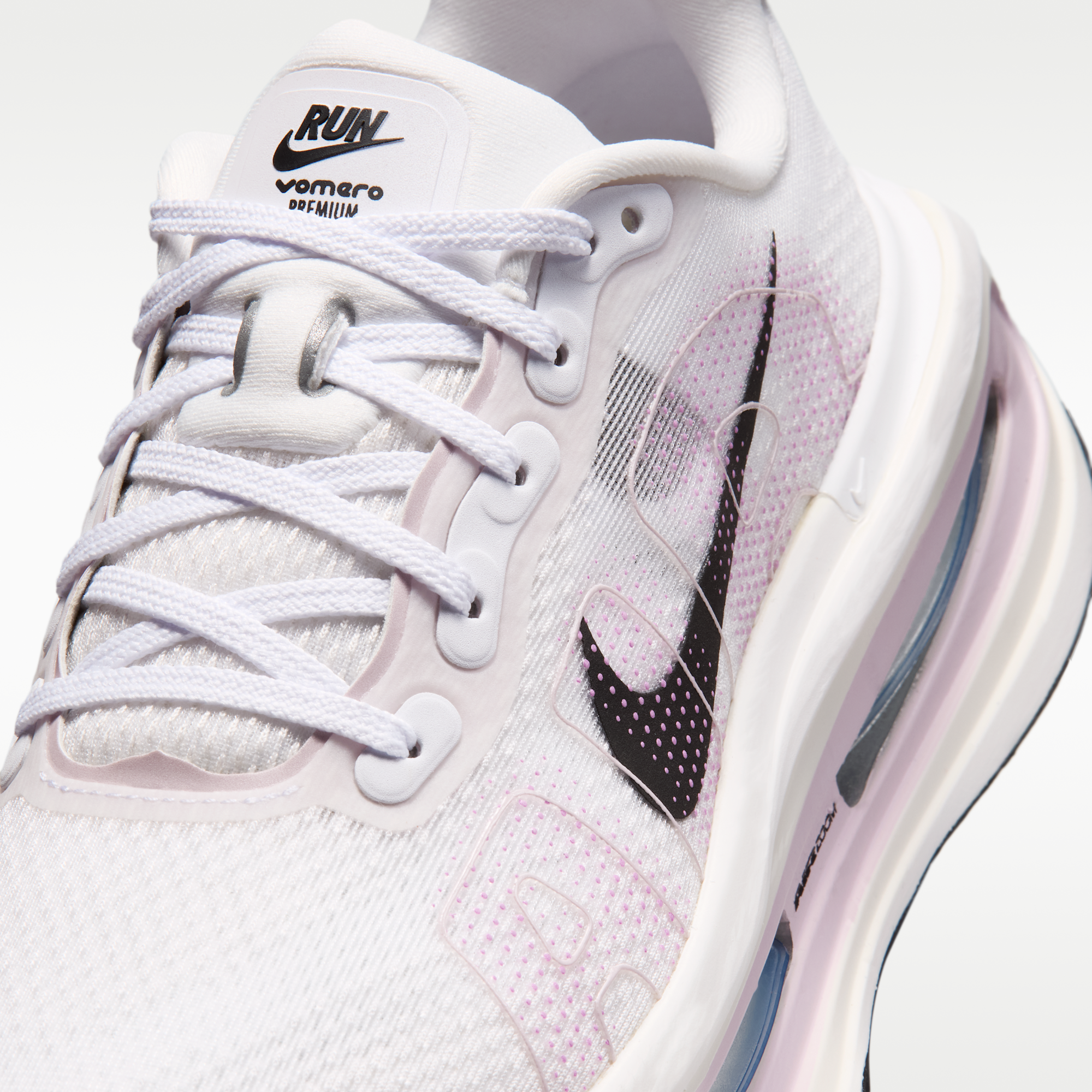 Nike Vomero Premium - Λευκό/Summit White/Bleached Lilac/Μαύρο - 7