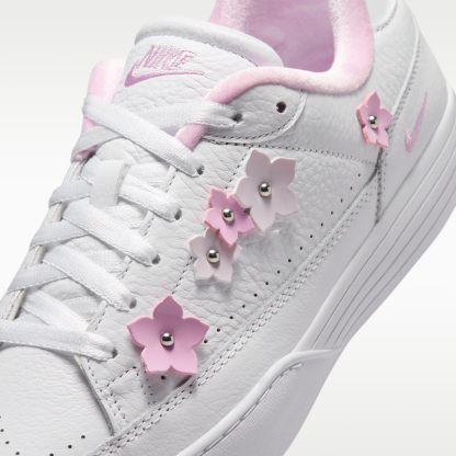 Nike Tennis Centre "Florette" - Λευκό/Bleached Lilac/Metallic Silver/Pink Rise - 7