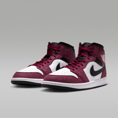 Air Jordan 1 Mid SE - Team Red/Μαύρο/Dark Team Red/Λευκό - 5