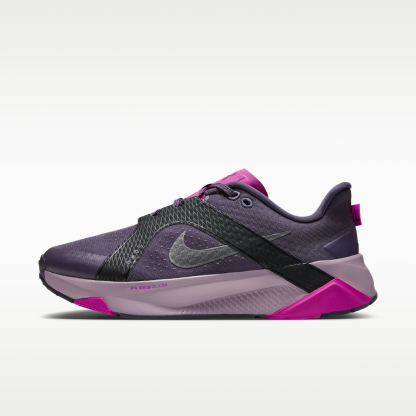 Nike Hybrid RN - Dark Raisin/Μαύρο/Fuchsia Blast/Metallic Dark Grey - 1