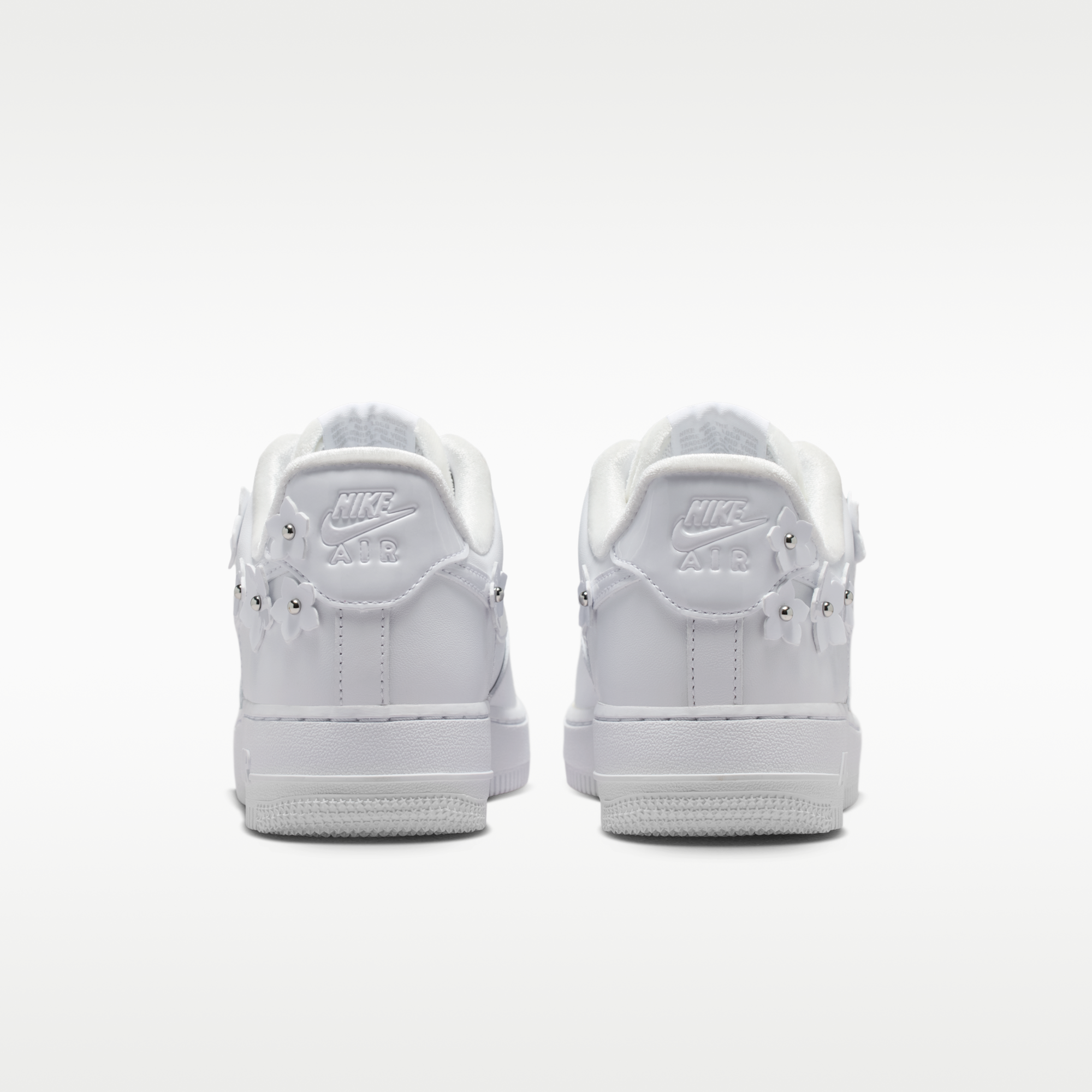 Nike Air Force 1 '07 "Florette" - Λευκό/Wolf Grey/Metallic Silver/Λευκό - 6
