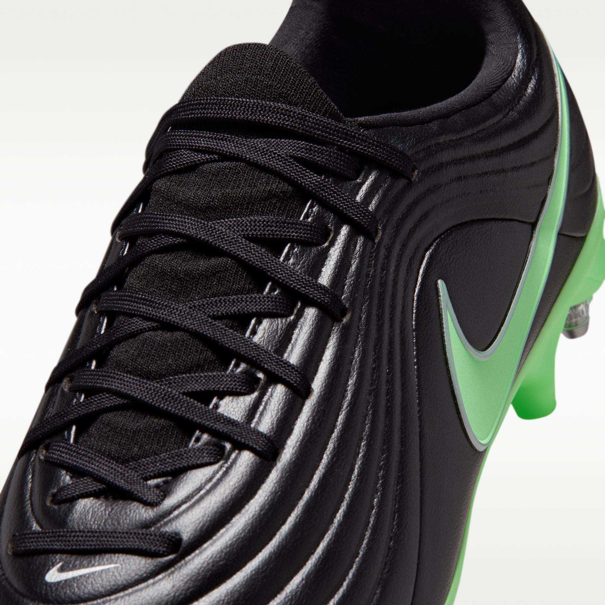 Nike Tiempo Maestro Academy - Μαύρο/Μαύρο/Illusion Green (IB4478-001) - 8