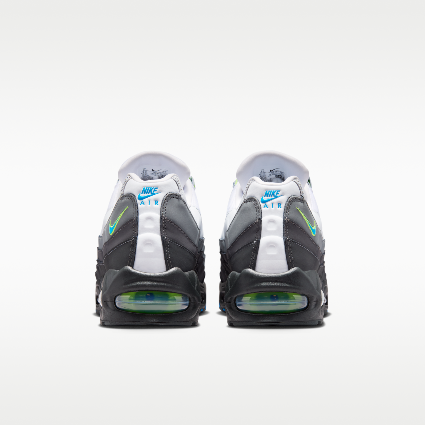 Nike Air Max 95 Big Bubble - Μαύρο/Action Green/Anthracite/Photo Blue - 6