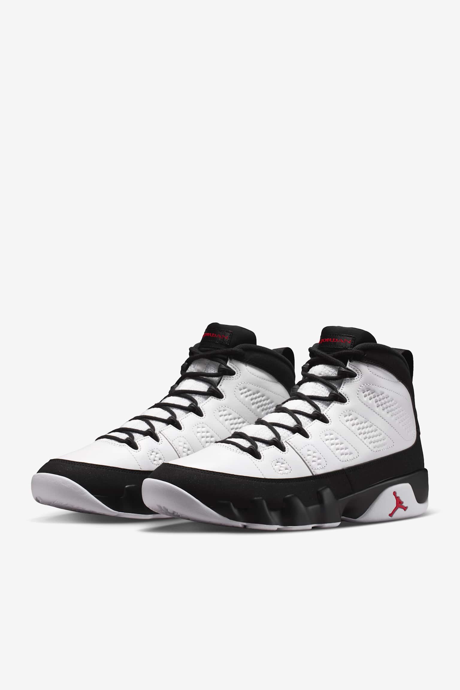 Air Jordan 9 Retro OG - Λευκό/Μαύρο/True Red - 7