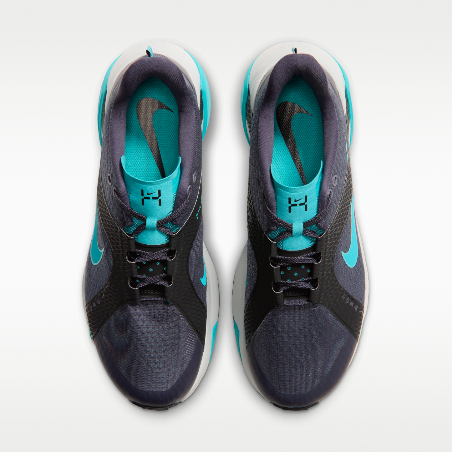 Nike Hybrid RN - Gridiron/Μαύρο/Light Silver/Dusty Cactus - 4