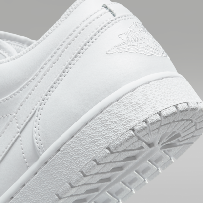 Air Jordan 1 Low - Λευκό/Λευκό/Λευκό - 8