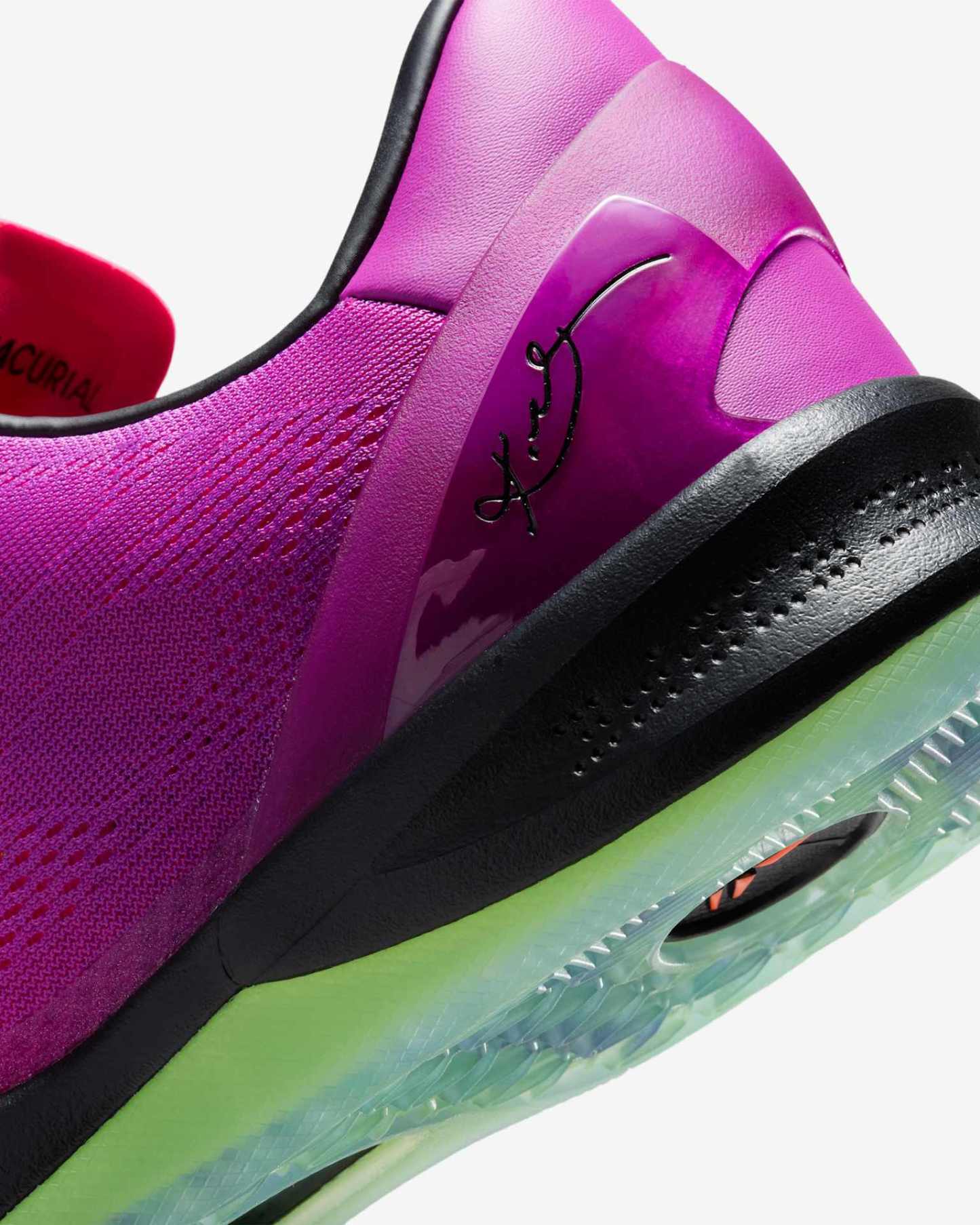 Kobe 8 Protro "Mambacurial" - Red Plum/Pink Flash/Electric Green - 9