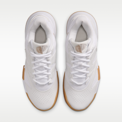 NikeCourt Lite 4 - Λευκό/Summit White/Linen/Light Orewood Brown - 4