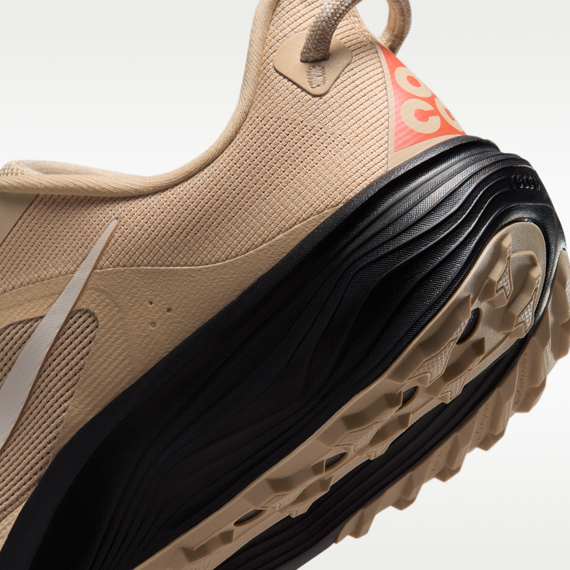 Nike ACG Pegasus Trail - Linen/Μαύρο/Light Crimson/Light Orewood Brown - 8