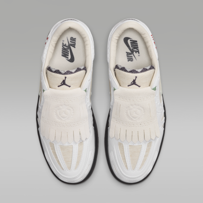Air Jordan 1 Low Method of Make - Light Orewood Brown/Μαύρο/Steam/Λευκό - 4