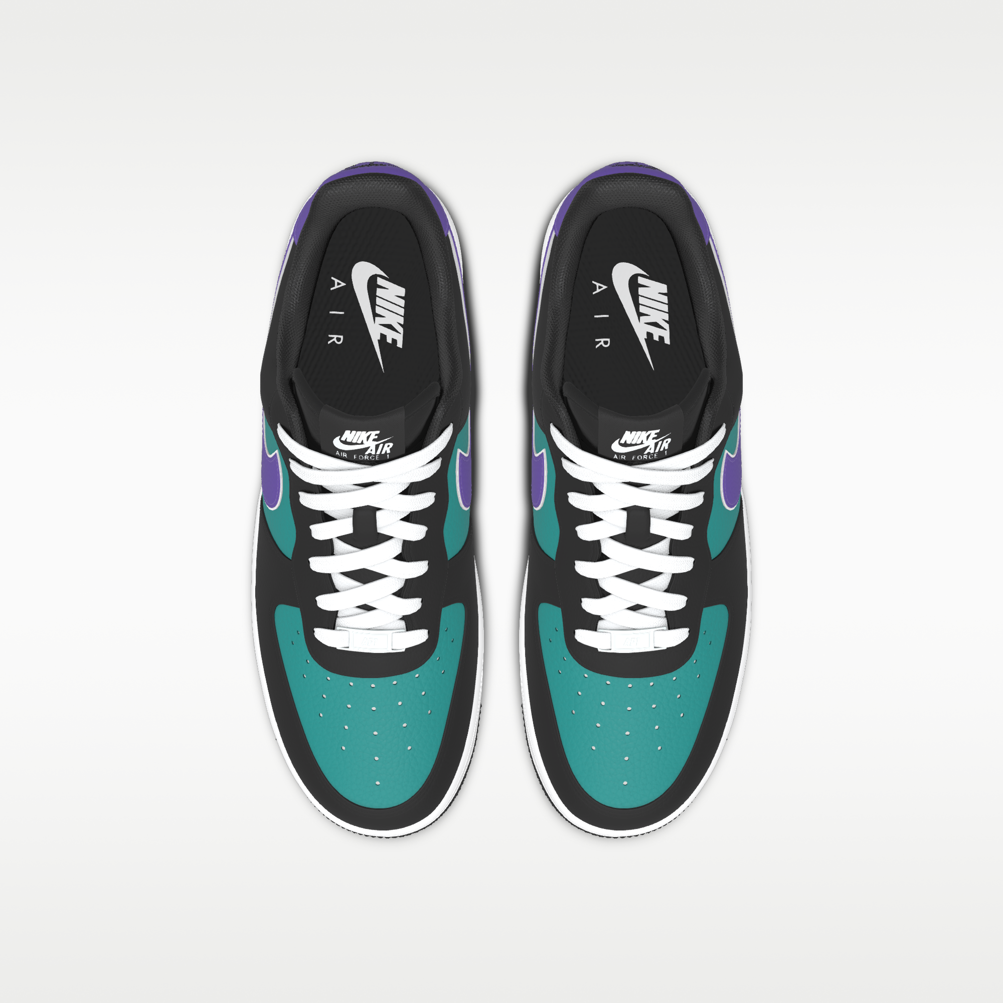 Nike Air Force 1 By You - Πολύχρωμο/Πολύχρωμο (9526810203) - 4