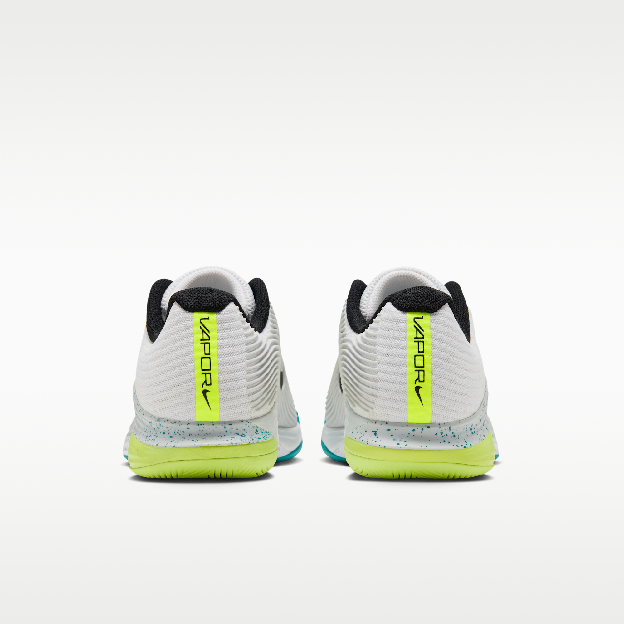 Nike Vapor 12 - Λευκό/Volt/Energy/Μαύρο - 6