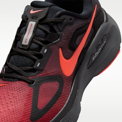 Nike Structure Plus - Μαύρο/University Red/Dark Smoke Grey/Bright Crimson - 7