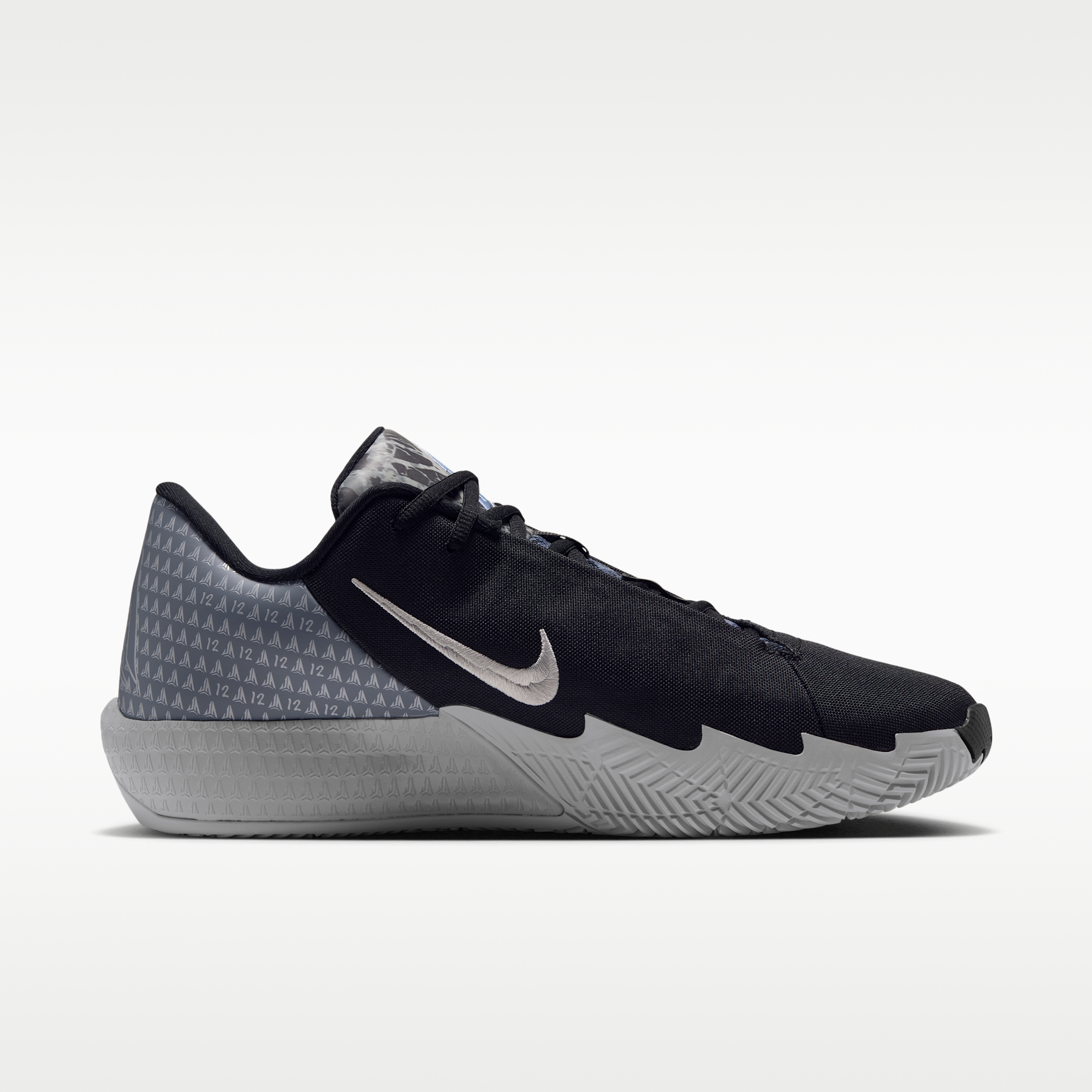 Ja Twelve Time - Μαύρο/Smoke Grey/Light Smoke Grey/Metallic Silver - 3