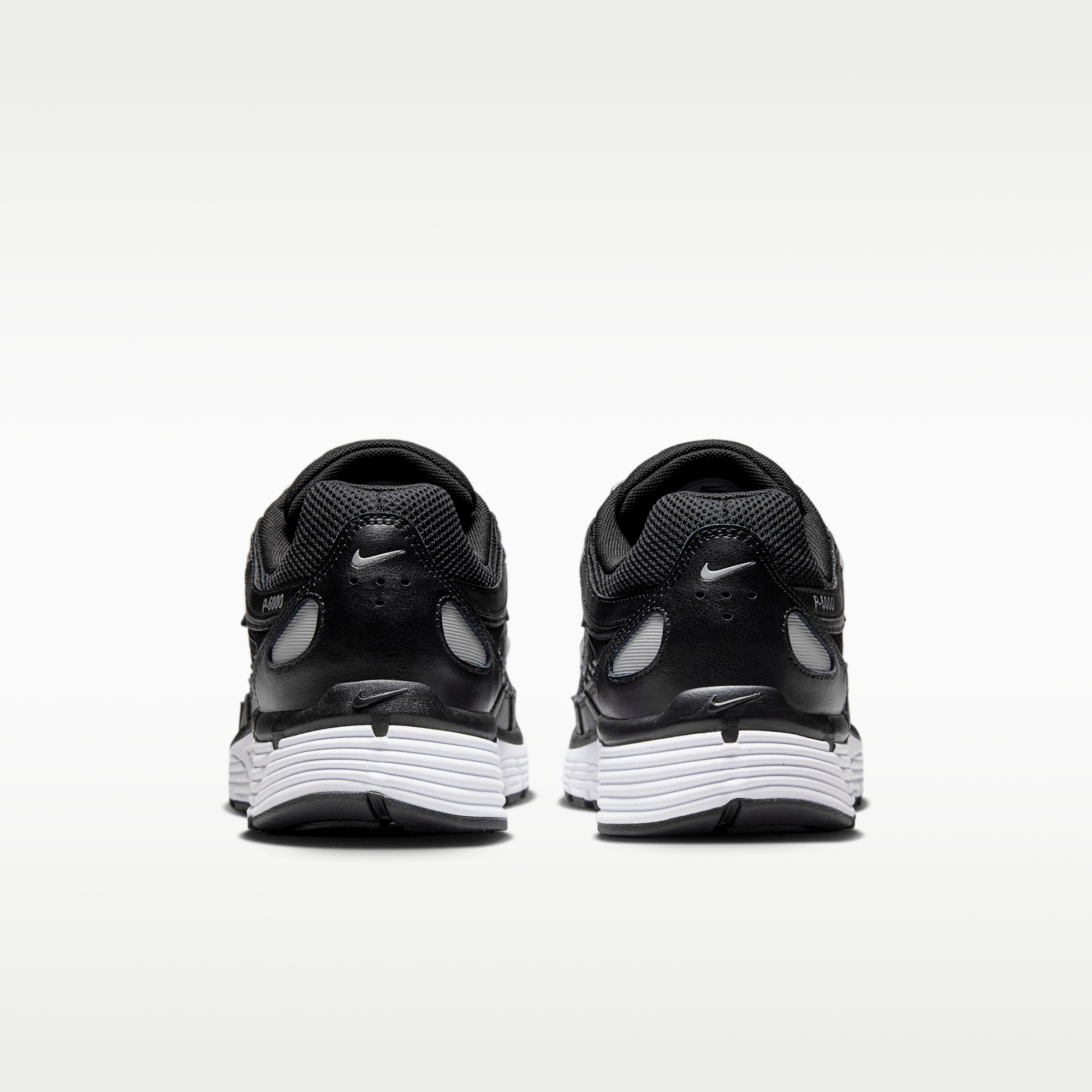 Nike P-6000 - Μαύρο/Λευκό/Metallic Silver/Μαύρο - 6