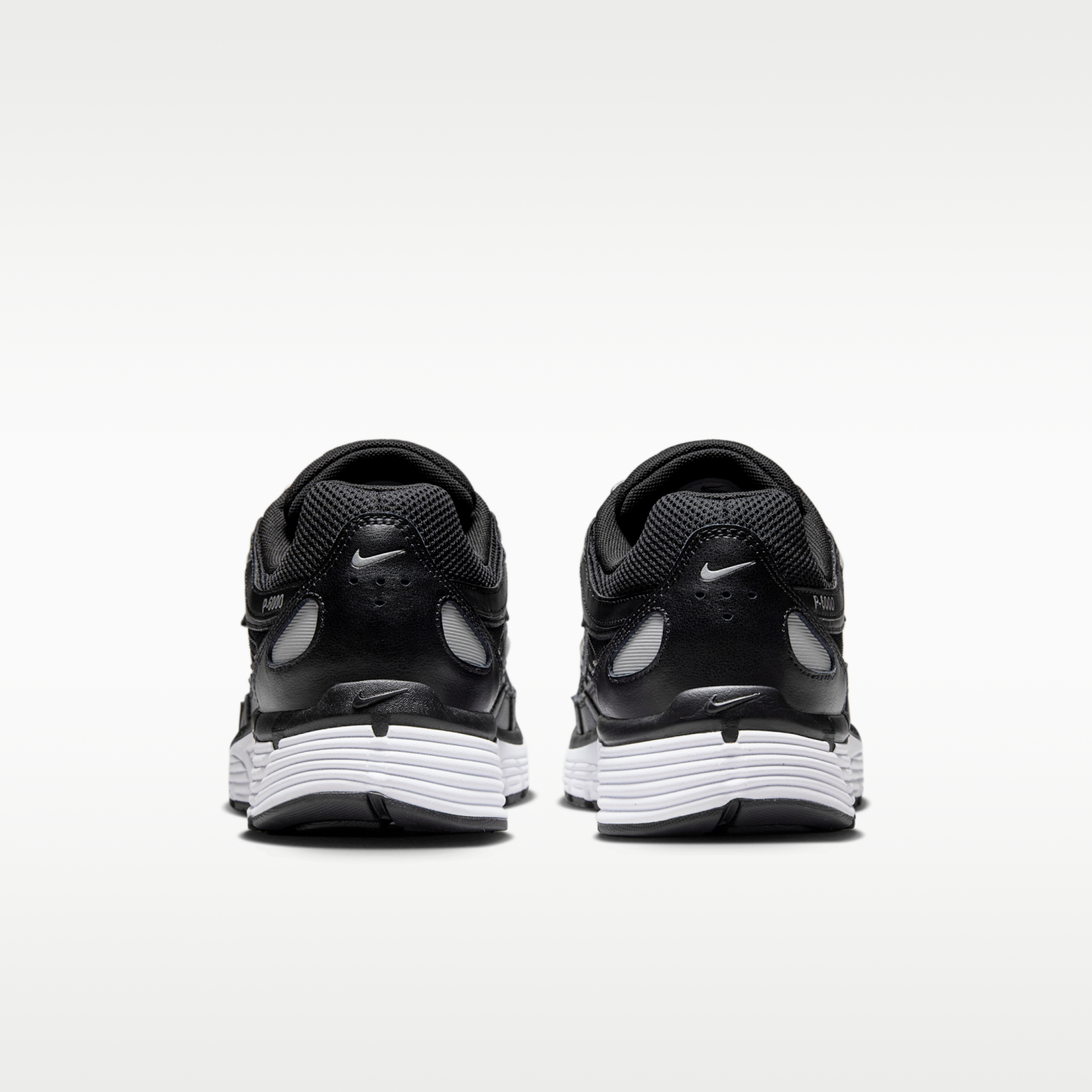 Nike P-6000 - Μαύρο/Λευκό/Metallic Silver/Μαύρο - 6