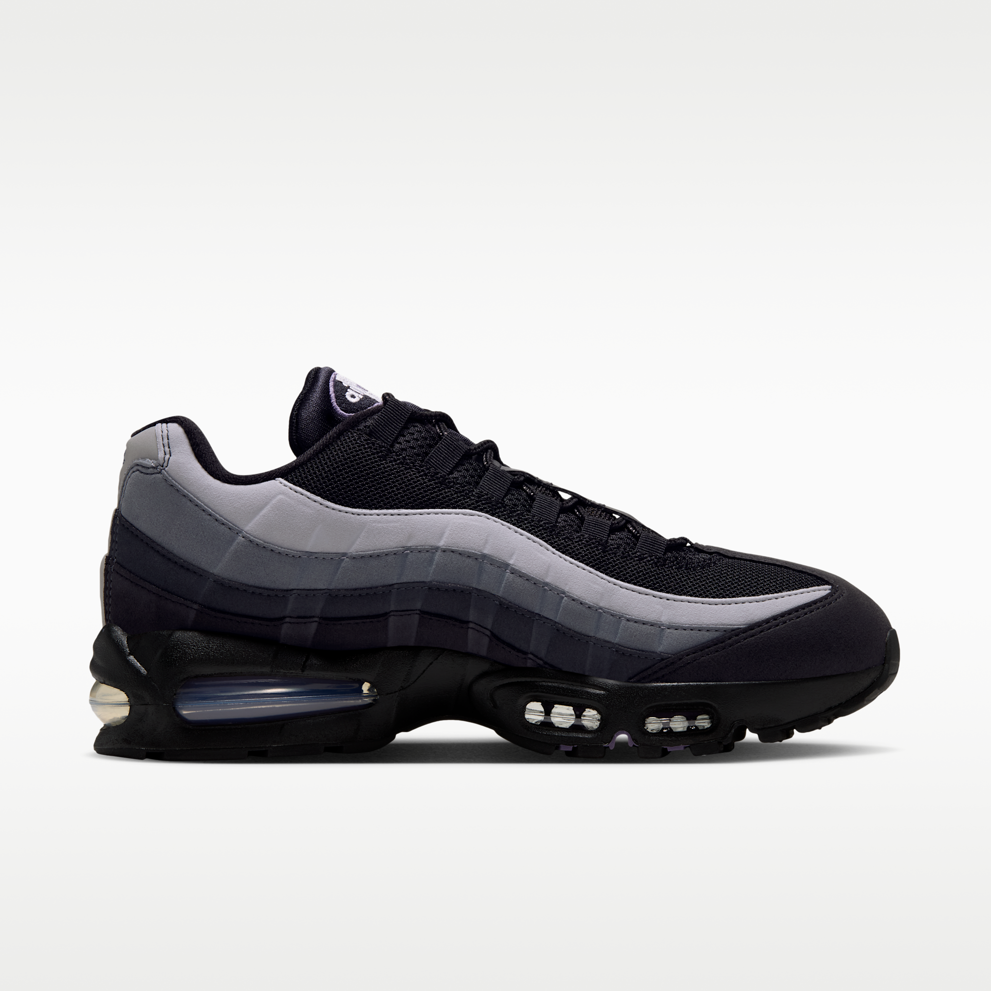 Nike Air Max 95 Big Bubble Premium - Μαύρο/Dark Smoke Grey/Smoke Grey/Canyon Purple - 3