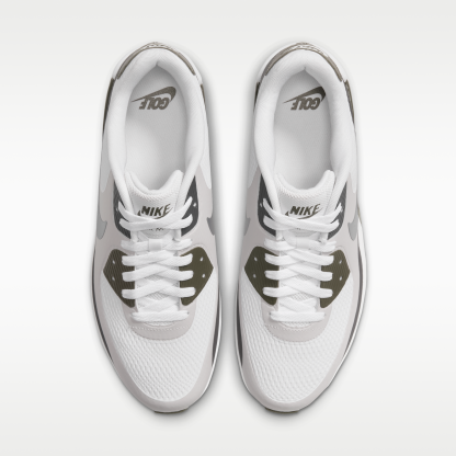 Nike Air Max 90 G - Λευκό/Medium Olive/Vast Grey/Metallic Silver - 4