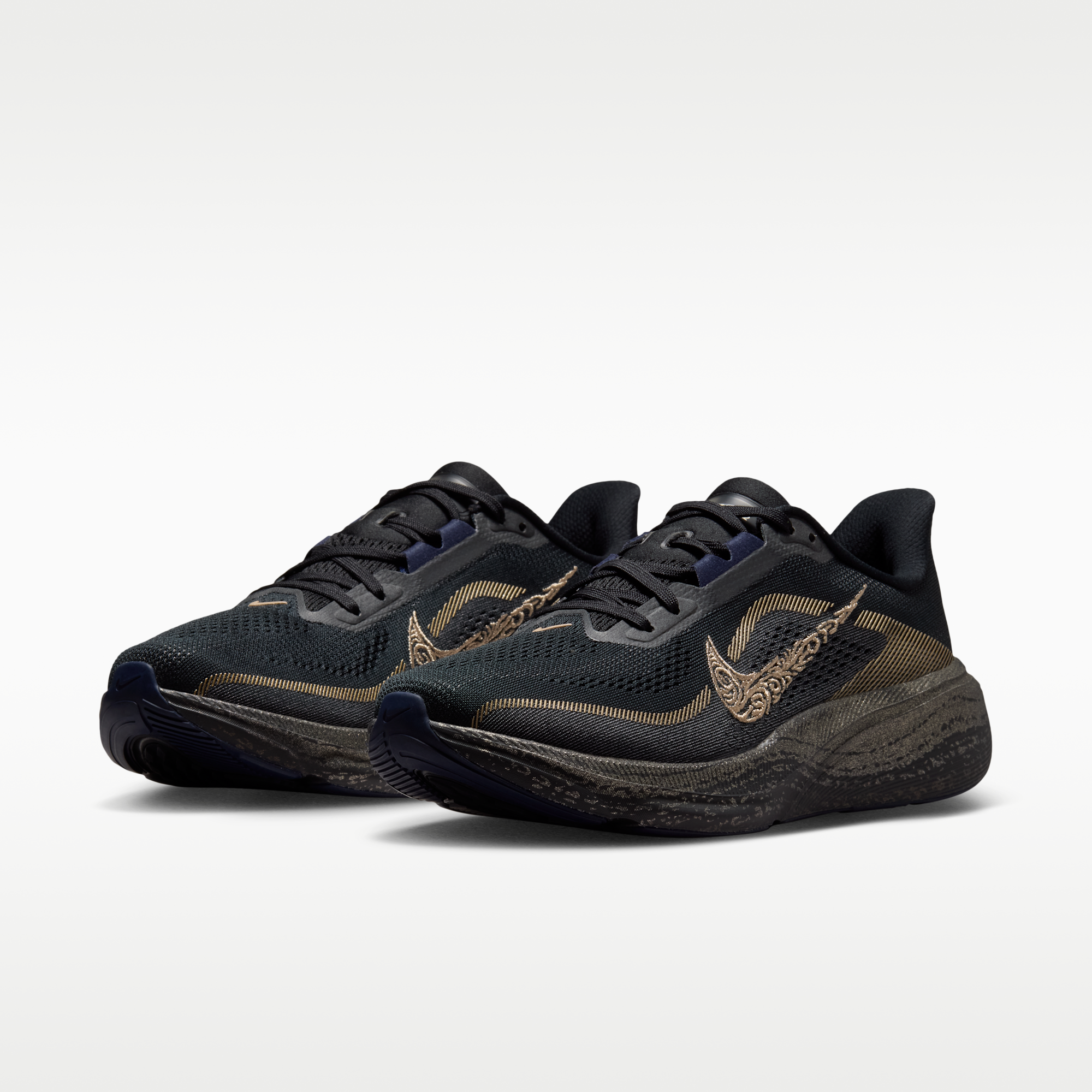 Nike Pegasus 42 - Μαύρο/Pitch Blue/Blackened Blue/Blur - 5