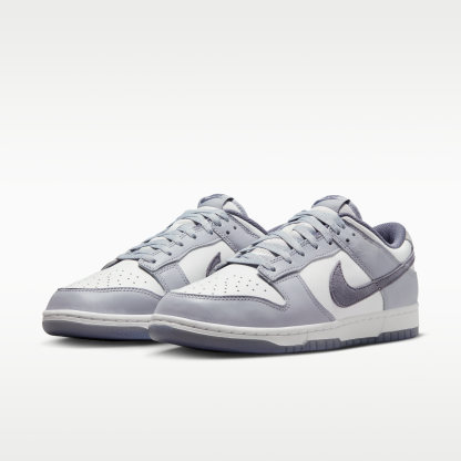 Nike Dunk Low Retro SE Leather/Suede - Λευκό/Platinum Tint/Pure Platinum/Light Carbon - 5