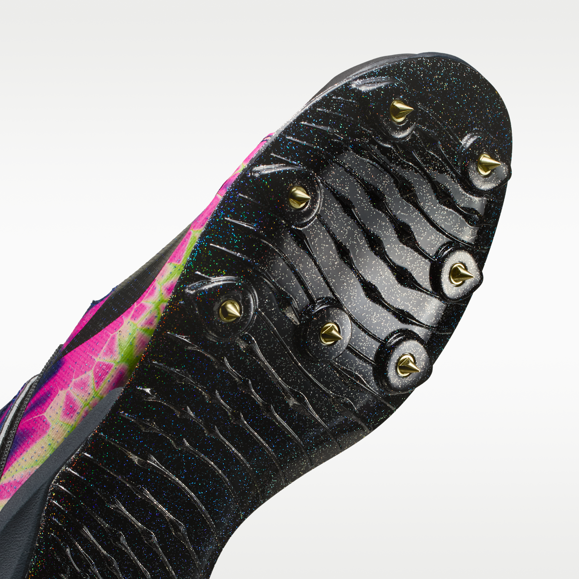 Nike Long Jump Elite Glam - Pink Blast/Blue Void/Electric Green/Μαύρο - 7