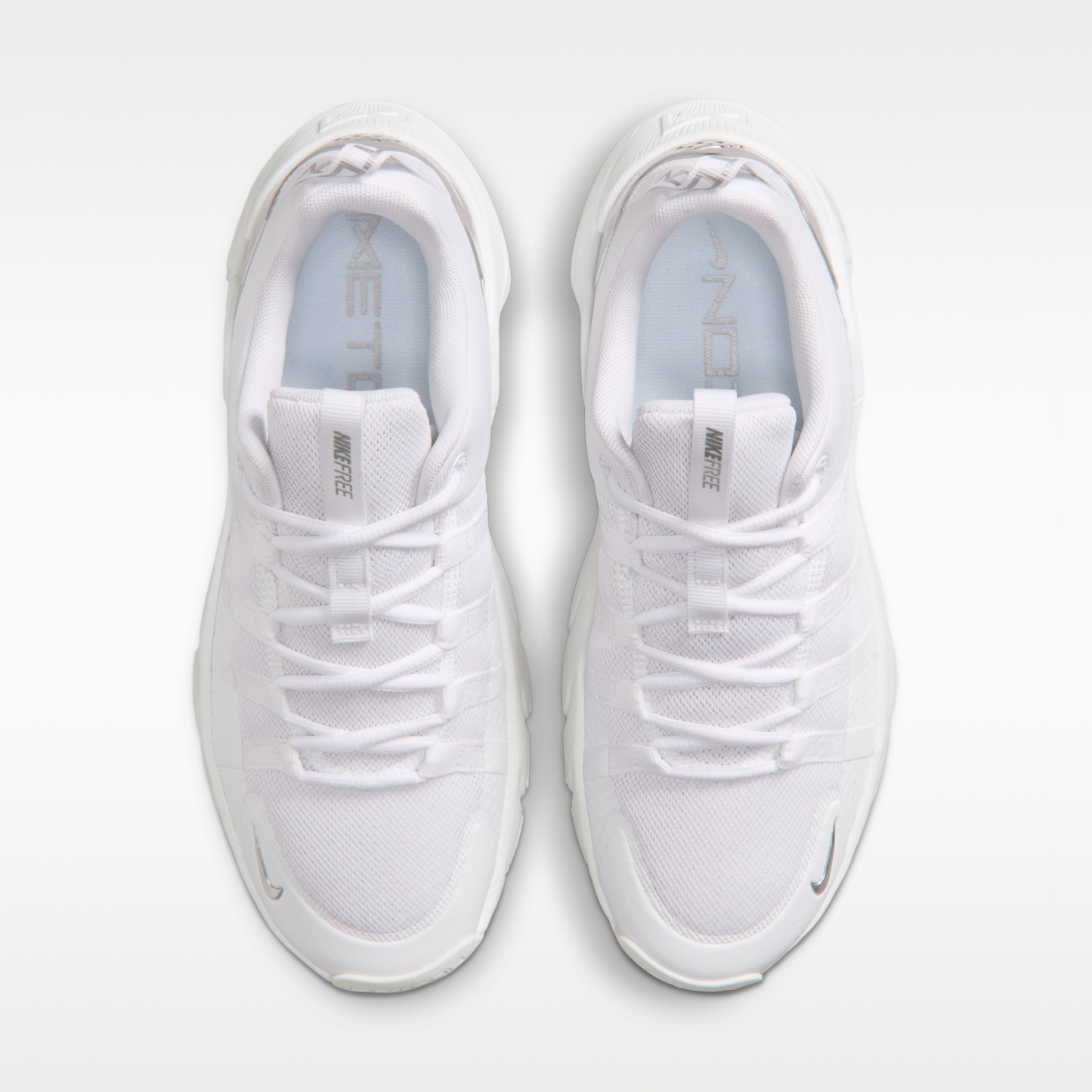 Nike Free Metcon 7 - Λευκό/Λευκό/Metallic Silver - 4