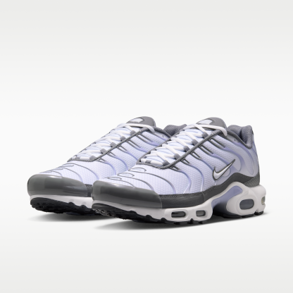Nike Air Max Plus - Smoke Grey/Light Armory Blue/Dark Smoke Grey/Λευκό - 5