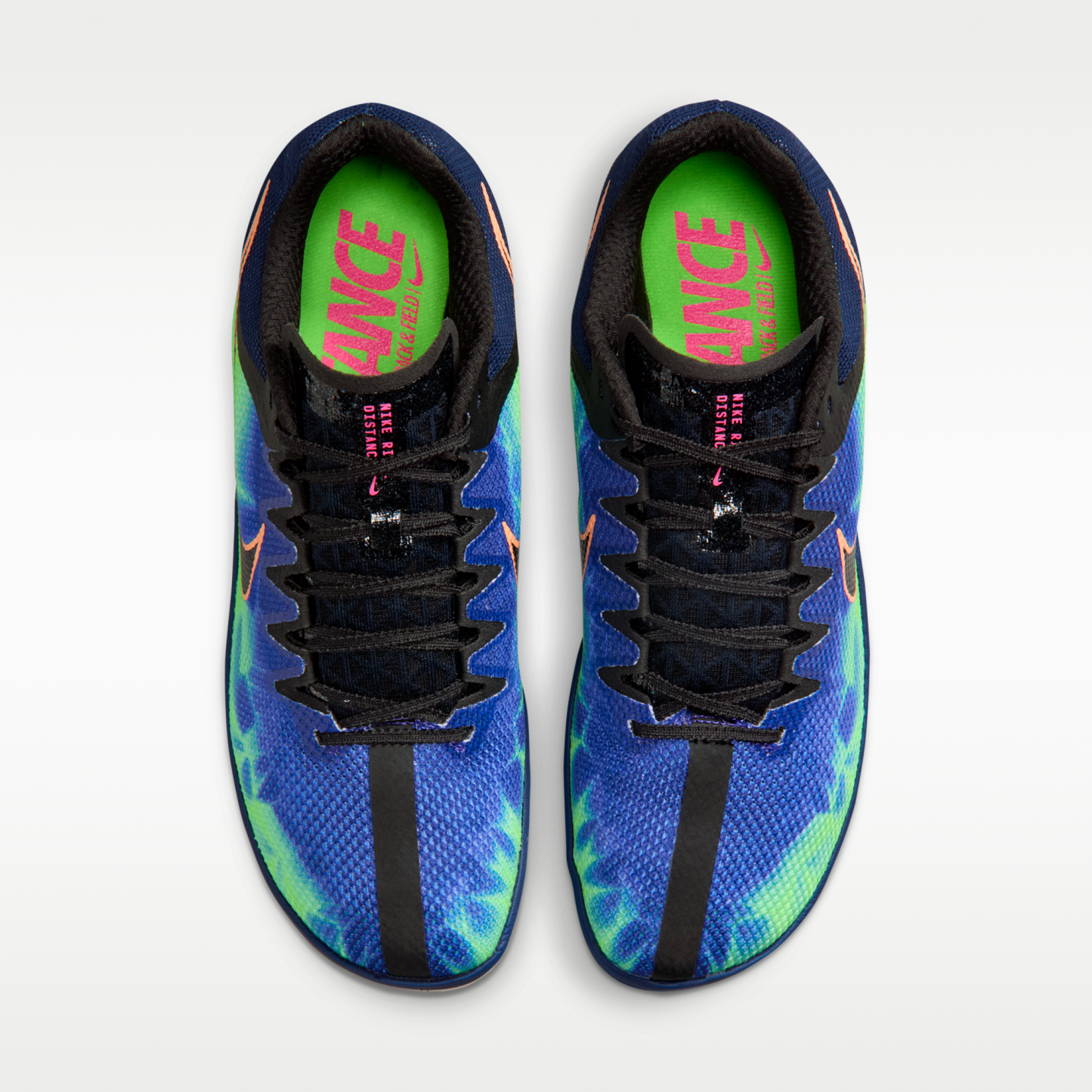 Nike Zoom Rival Distance - Dark Obsidian/Indigo Burst/Πράσινο/Μαύρο - 4